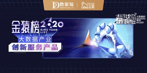 2020大数据产业创新服务产品 数据猿金猿榜数据服务洞察